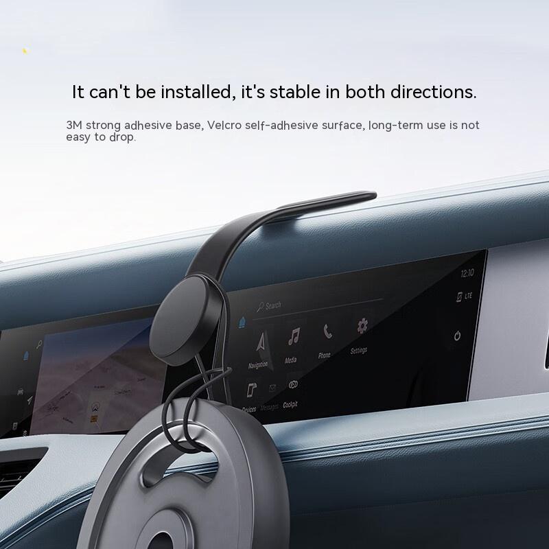 Magnetic Bendable 3-in-1 Wireless Charger Wireless Charger Phone Holder 15W Car Dash Mount Compatible With Phone