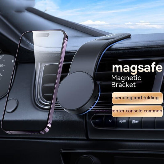 Magnetic Bendable 3-in-1 Wireless Charger Wireless Charger Phone Holder 15W Car Dash Mount Compatible With Phone